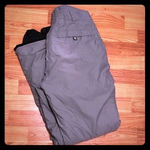 Vintage Columbia Gray  snow pants